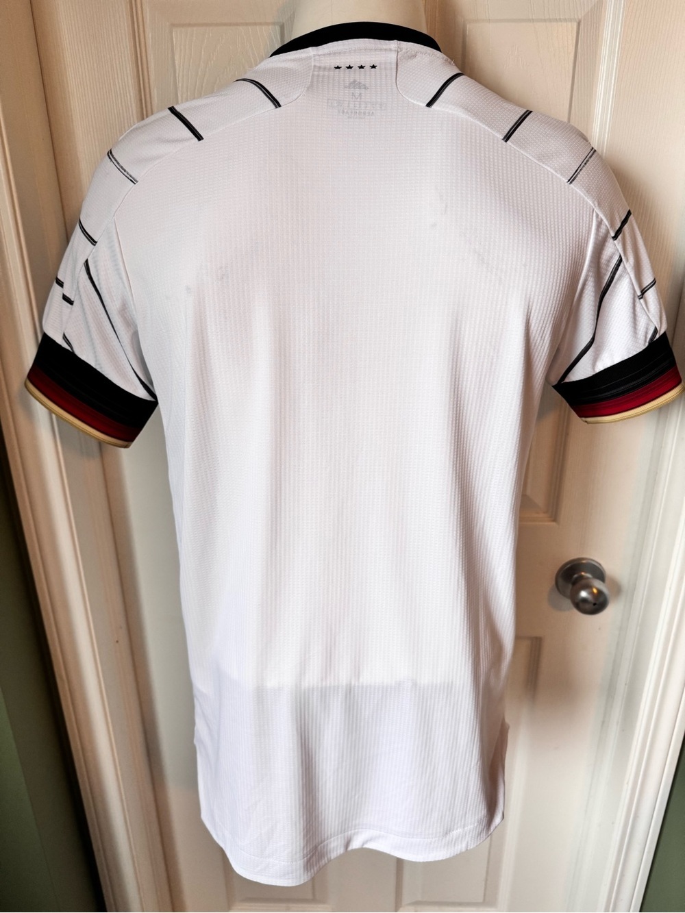 Mens Adidas Aero Ready Germany 2020 World Cup Soccer Jersey Medium Slim Fit - Picture 4 of 14